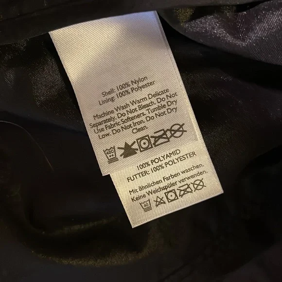 Eddie Bauer black raincoat 2XL - Picture 9 of 9